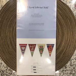 Wallies Paper Cutouts - Sport Flags